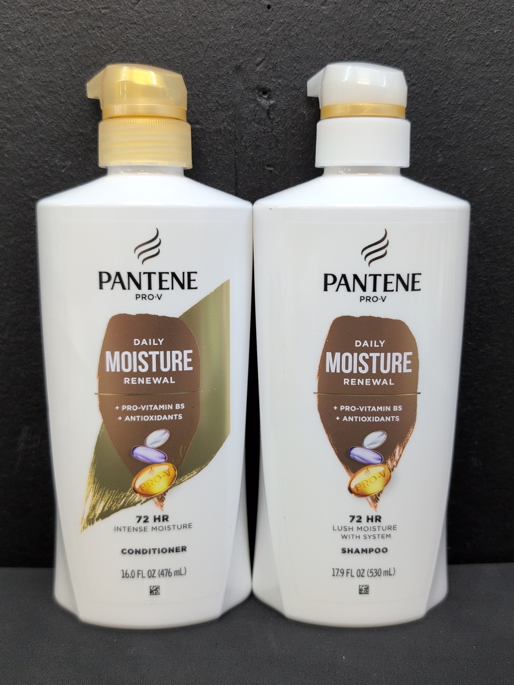 Pantene Pro-V Daily Moisture Renewal Shampoo 17.9 Fl Oz & Conditioner 16.0 fl oz